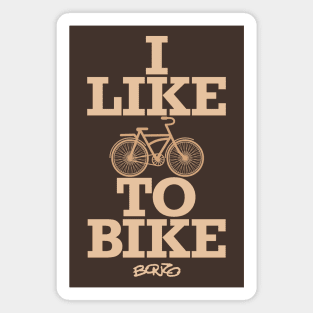 I Like To Bike-1 Magnet